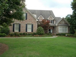 This recently renovated, traditional style home is nestled in the Renfroe Lakes subdivision