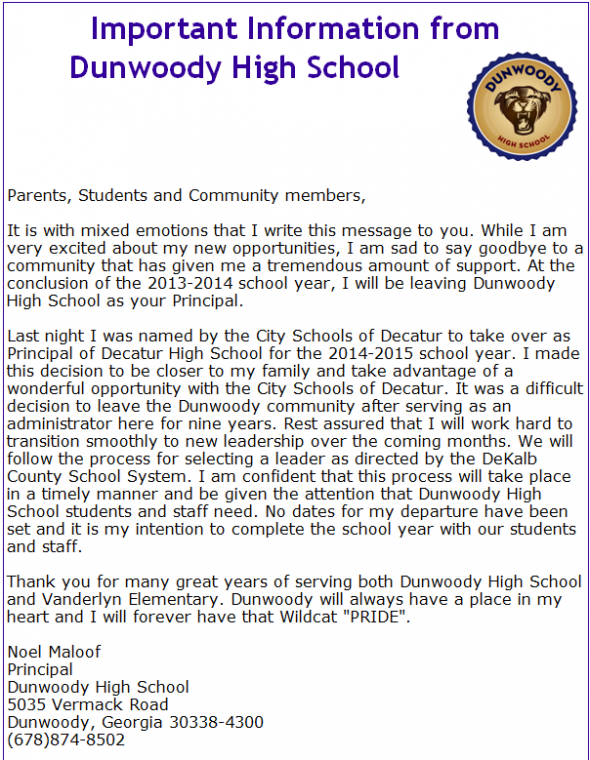 DHS Letter from Mallof