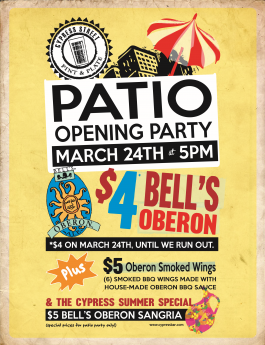 Patio-Opening