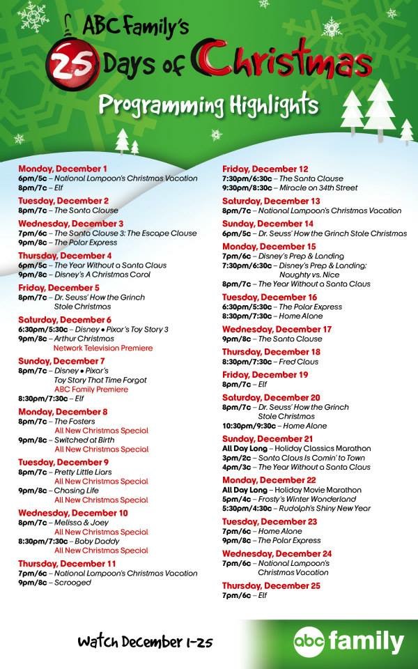 Family Christmas Programs