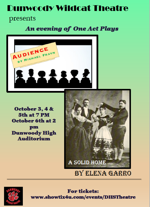 DHS Wildcat Theatre Presents:  "An Evening of One Act Plays"