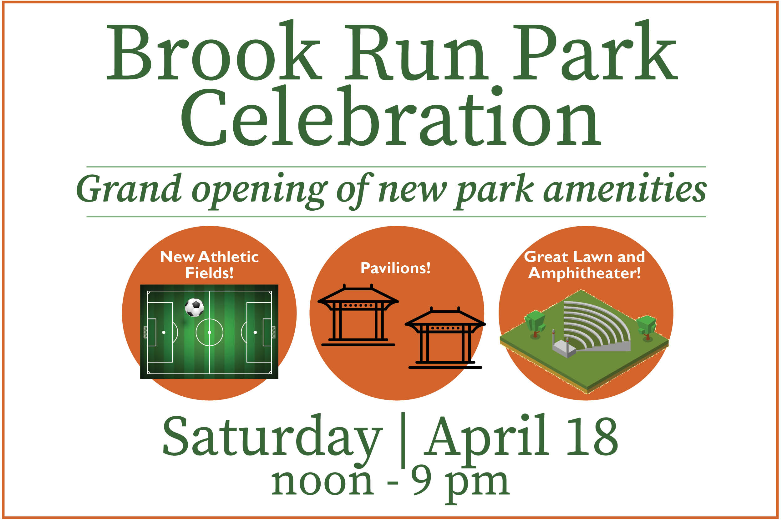 Brook Run Park Celebration