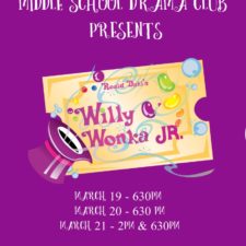Cancelled:  Willy Wonka Jr. Musical