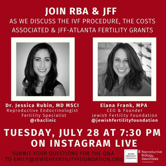 Instagram Live with RBA & JFF- The IVF Procedure