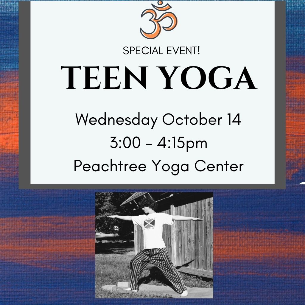 Teen Yoga: Socially distanced, 75-minute beginner-level yoga experience just for teens!