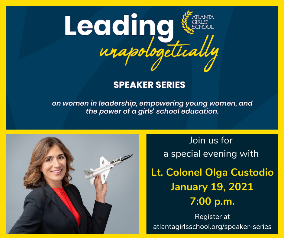 Leading, Unapologetically- Speaker Session featuring Lt. Colonel Olga Custodio