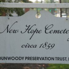 Clean Up Day at New Hope Cemetery