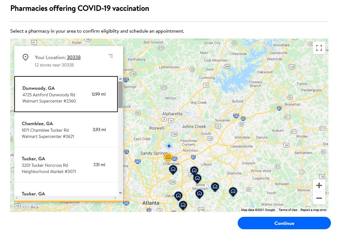 Covid Vaccines at Walmart - so easy - here's Audra's step by step ...