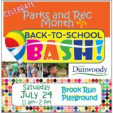 Back-to-School BASH to celebrate Parks & Rec Month