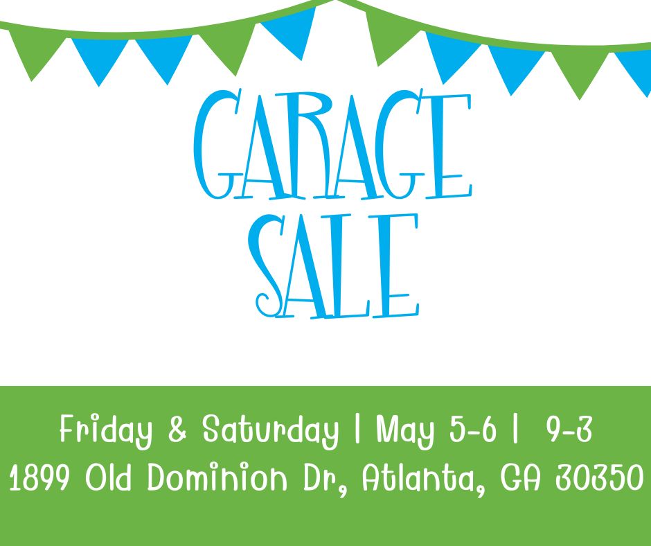 HUGE GARAGE SALE - The Aha! Connection