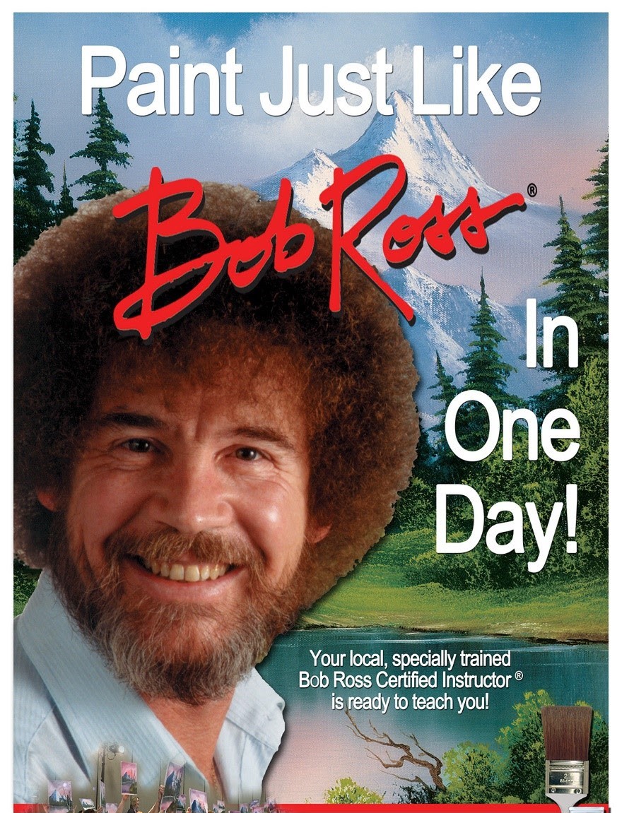 Official Bob Ross Painting Class - The Aha! Connection