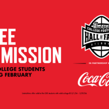 Free Hall of Fame Admission for College Students