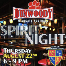 Dunwoody Wildcat Football Spirit Night