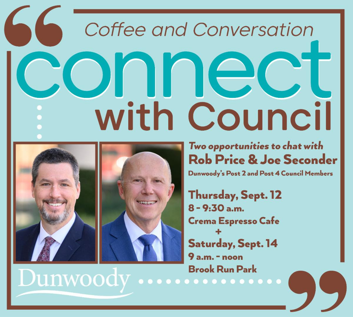 Connect with Council