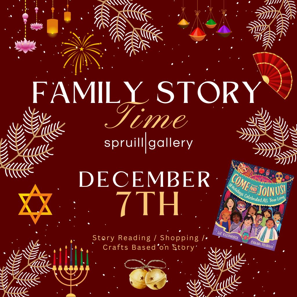 Spruill Gallery: Holiday Art Fair- Festive Family Story Time