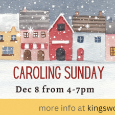 Christmas Caroling st Kingswood Church