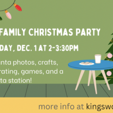 Family Christmas Party at Kingswood Church