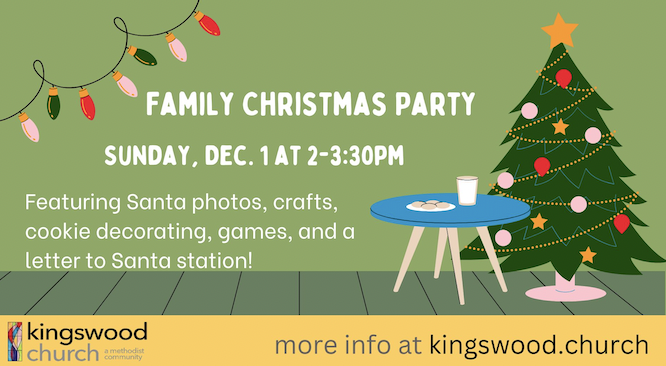 Family Christmas Party at Kingswood Church