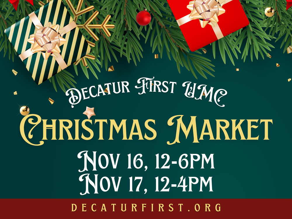 Christmas Market at Decatur First UMC